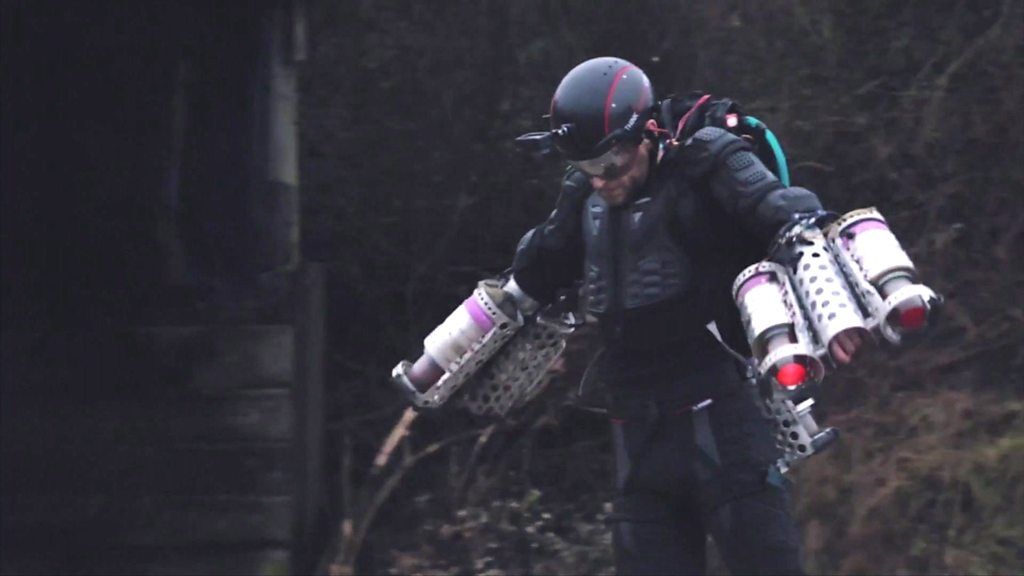 Man creates a jet engine powered suit and other news