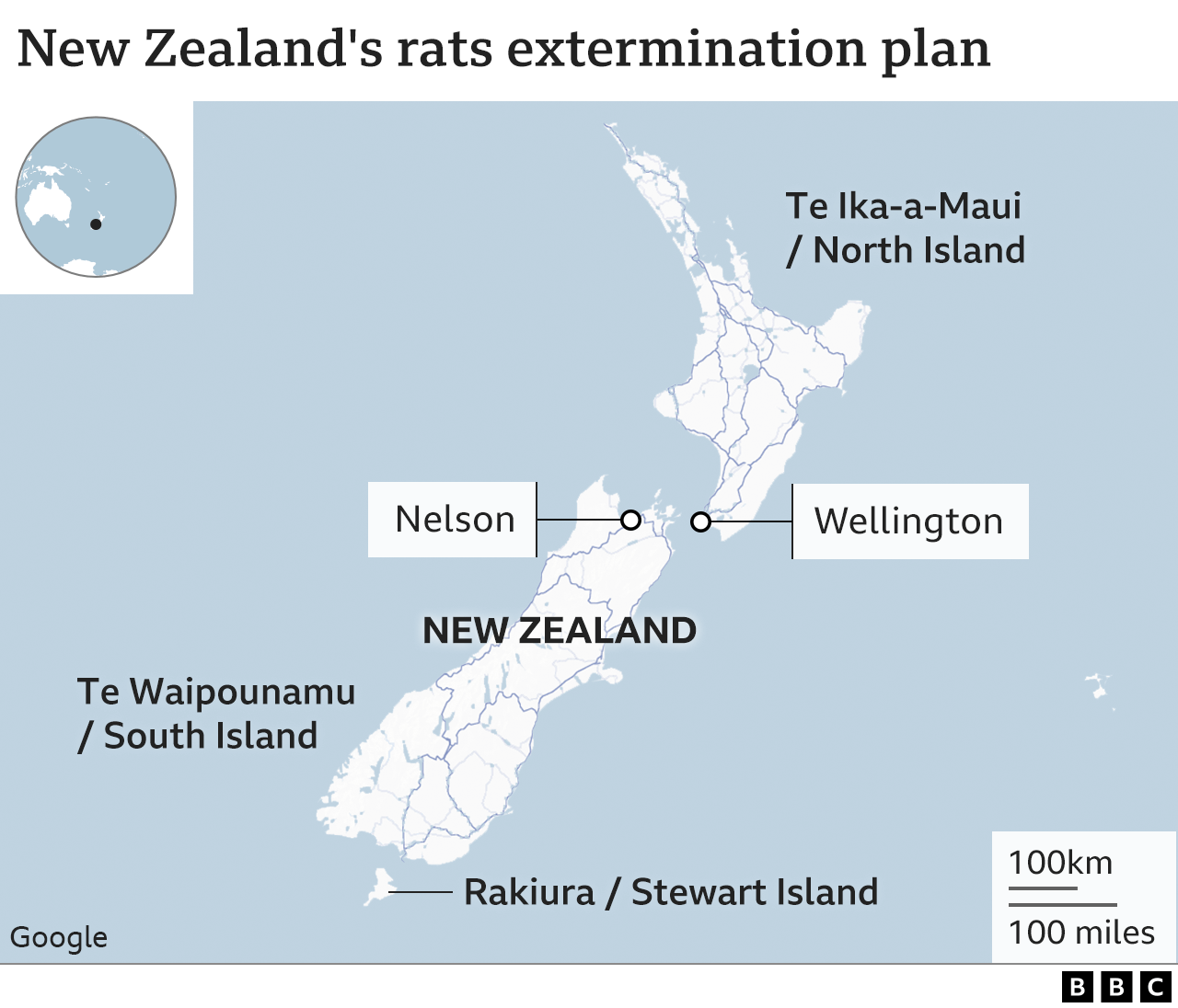 План истребления крыс Новой Зеландии