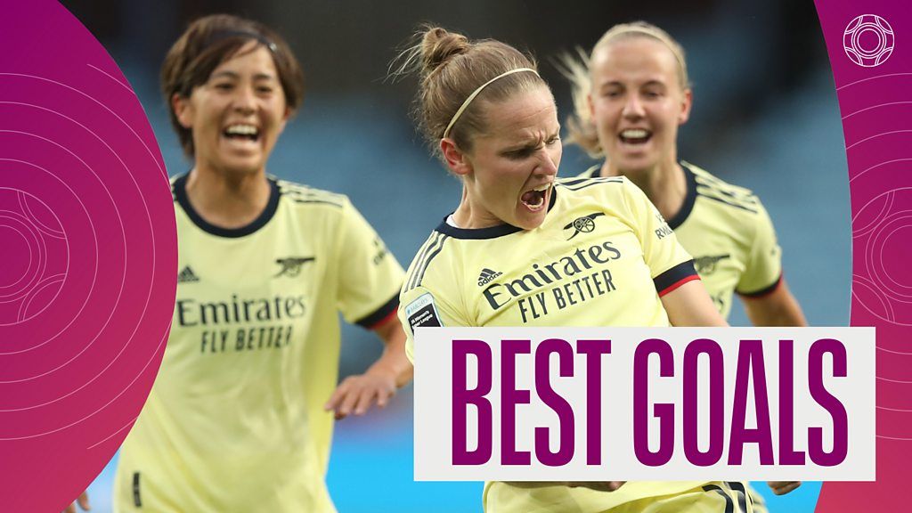 Women's Super League: Best goals including Kim Little's 150th Arsenal goal