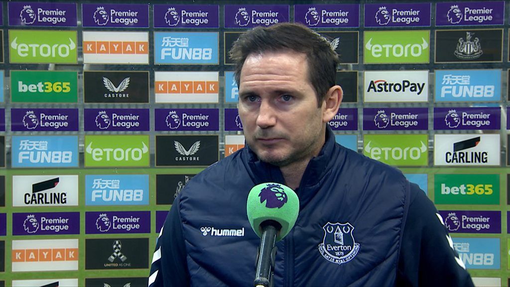 Newcastle 3-1 Everton: Toffees 'must not let heads drop' after defeat - Frank Lampard