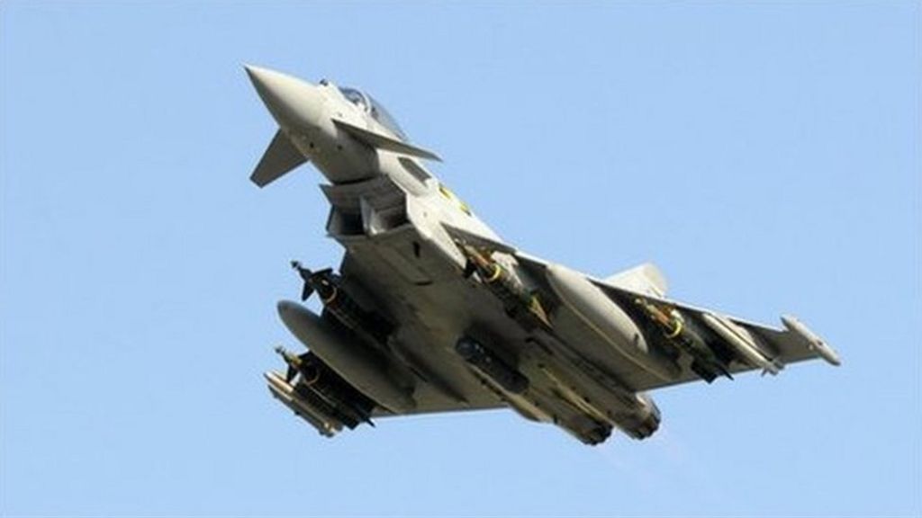 RAF Lossiemouth Typhoons scrambled over Russian aircraft