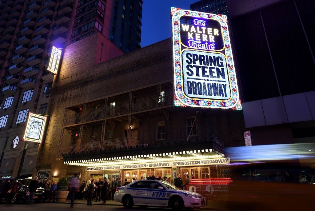 Billboards for Bruce Springsteen's Broadway show