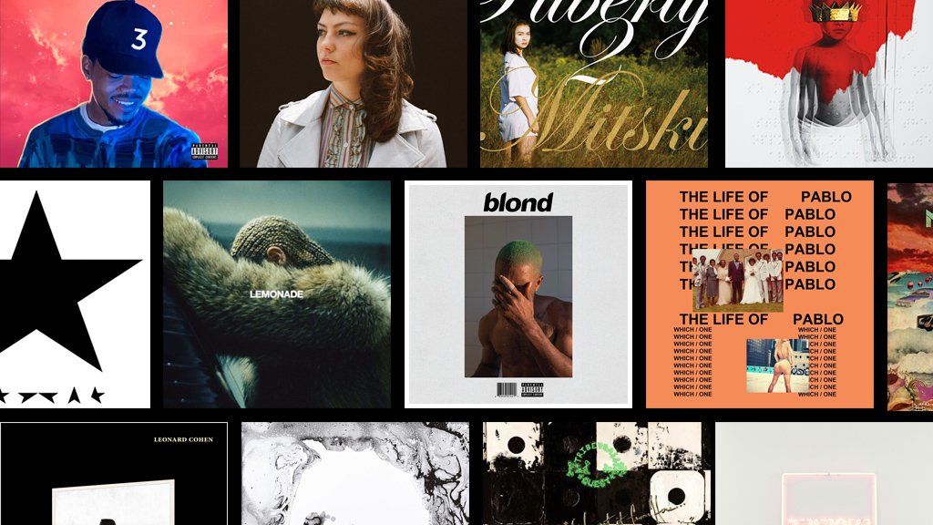 Tilsætningsstof Tidligere . The top 10 albums of 2016 - BBC News