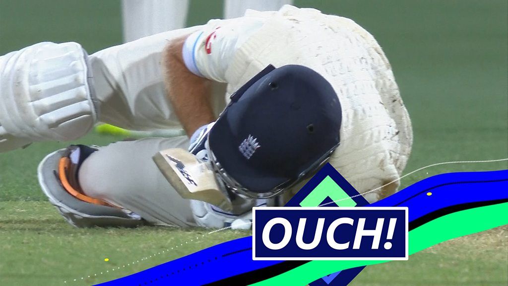 The Ashes: Joe Root take painful blow as England struggle against Australia