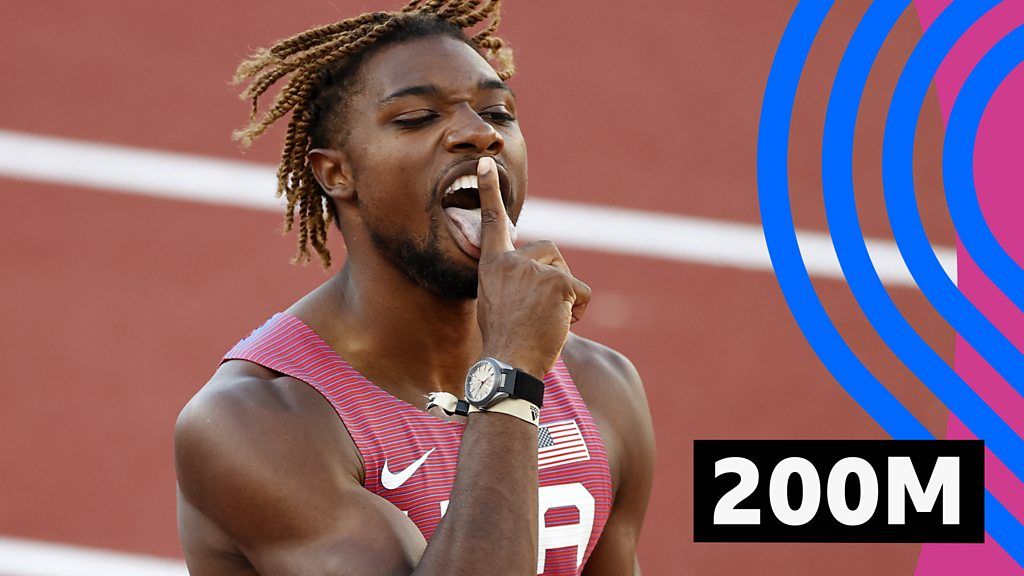 World Athletics Championships: Noah Lyles and Erriyon Knighton win 200m semi-finals but Fred Kerley out