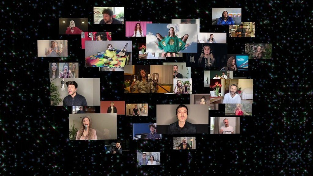 Compilation of Eurovision 2020 acts