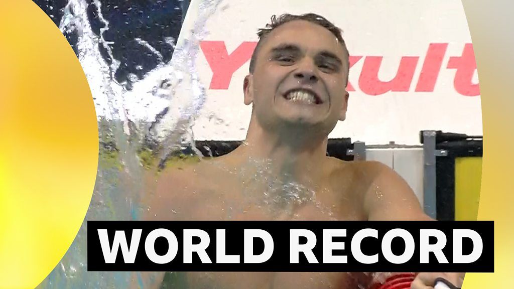 World Aquatics Championships: Kristof Milak breaks own world record in 200m Butterfly
