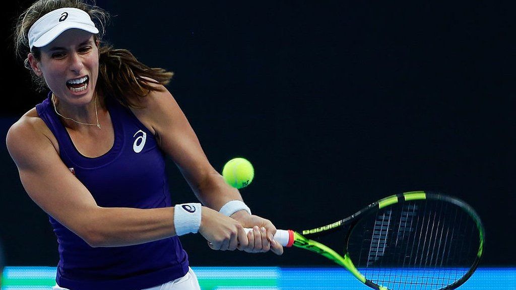 Heather Watson loses to Caroline Wozniacki in Hong Kong Open - BBC Sport