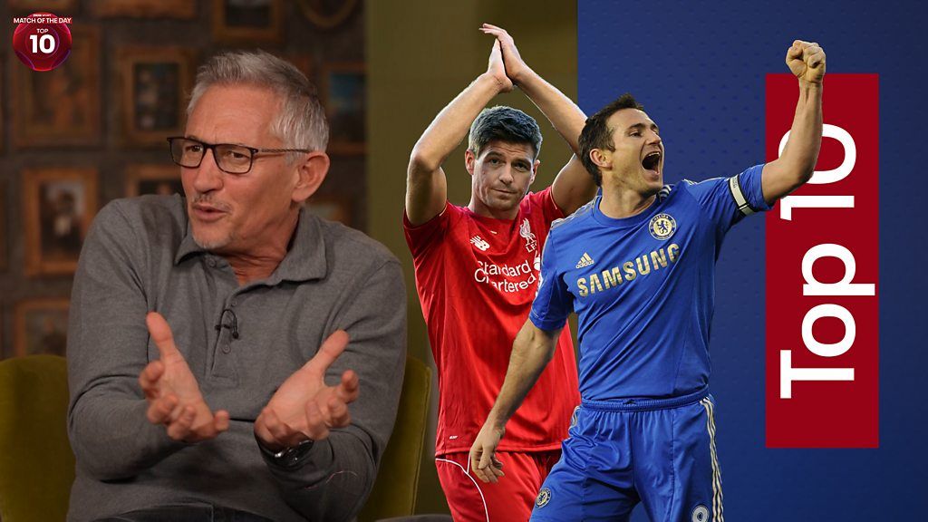 MOTD Top 10: Has Gary Lineker finally settled the Frank Lampard v Steven Gerrard debate?