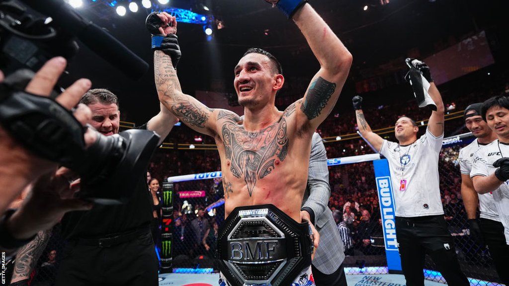 UFC 300: Max Holloway beats Justin Gaethje with 'KO of the century ...