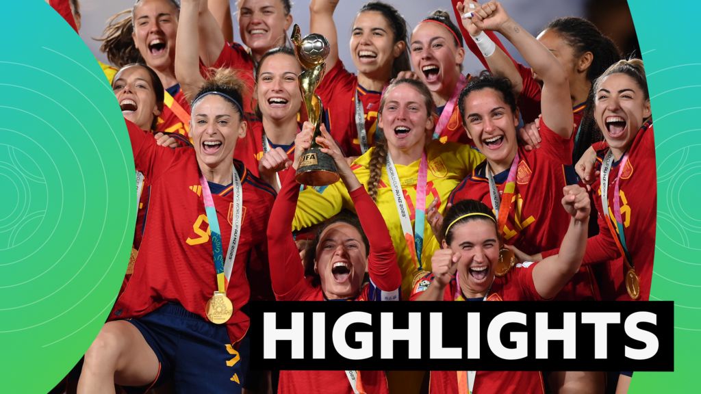 Women's World Cup 2023: England beaten by Spain in final - highlights