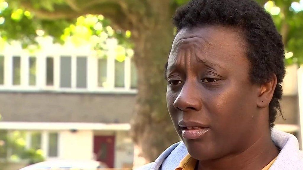 Simone Williams volunteered to help victims who were in the west London block as it was engulfed in flames.