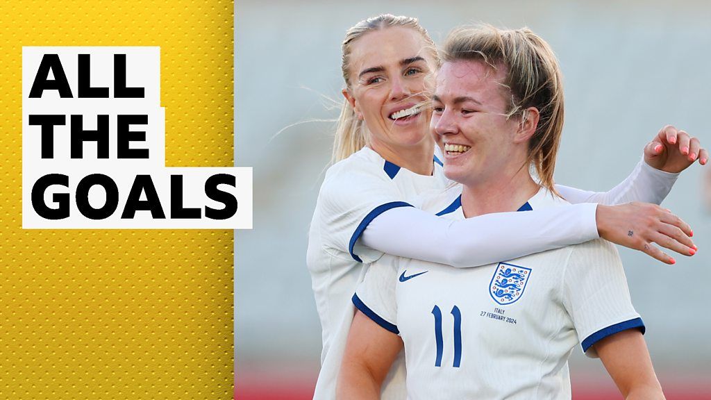 Watch all the goals as England beat Italy 5-1