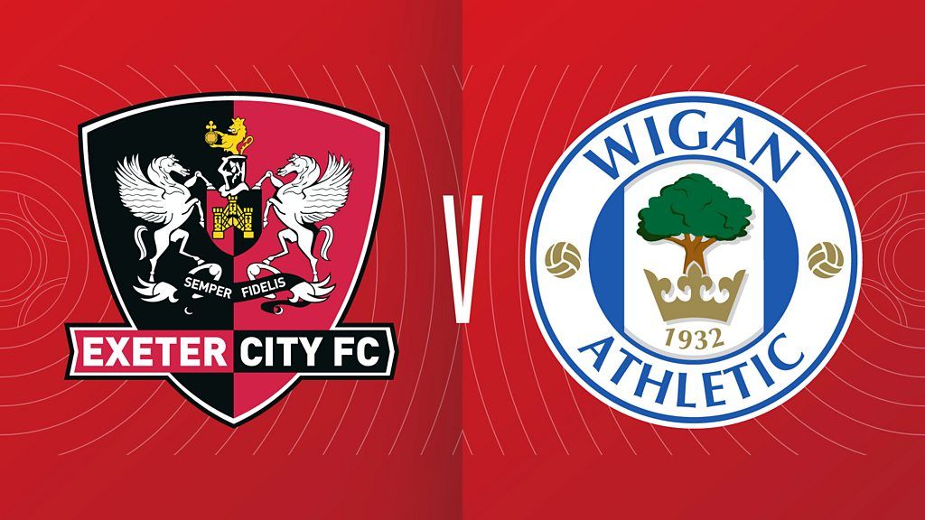 Wigan ease to 2-0 win away at Exeter