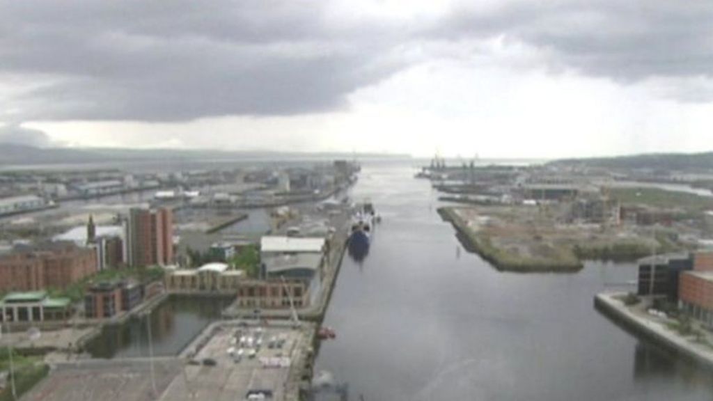 Plan for new Belfast waterfront office block - BBC News - BBC News