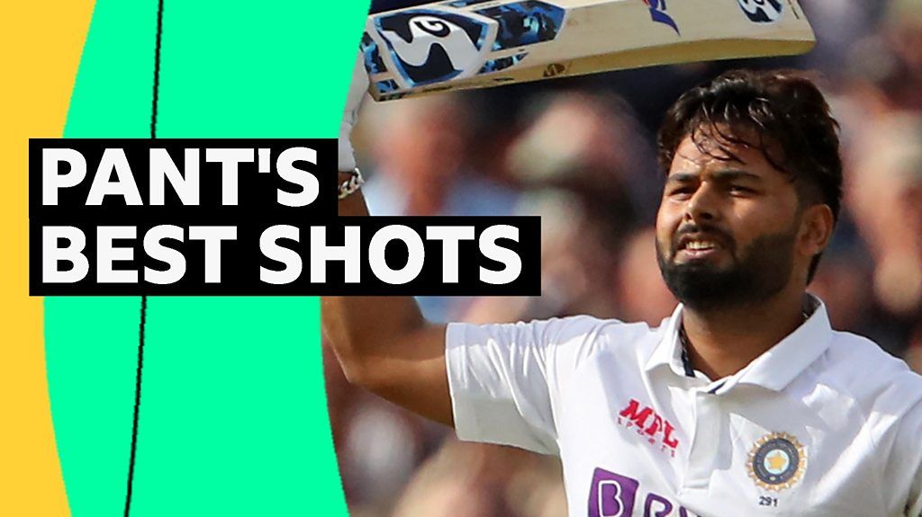 England v India: Best shots as Rishabh Pant hits 'brilliant' century