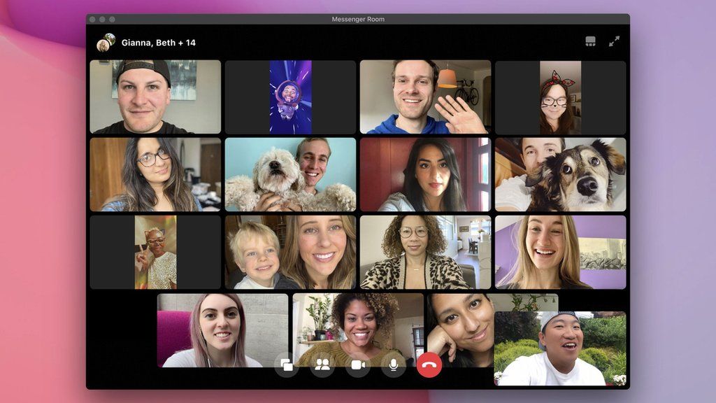 Messenger Rooms: Facebook's new video calls let 50 people drop in ...