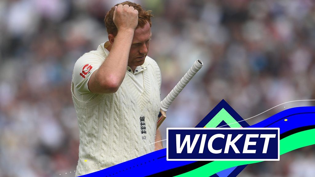 England v India: Mohammed Siraj traps Jonny Bairstow lbw for 37