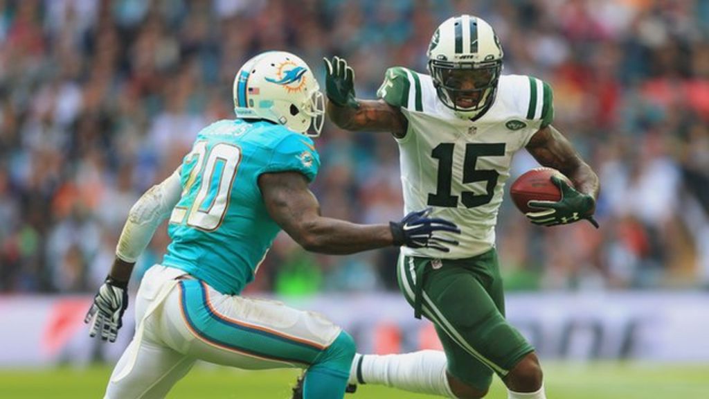 New York Jets beat Miami Dolphins at sold-out Wembley - BBC Sport