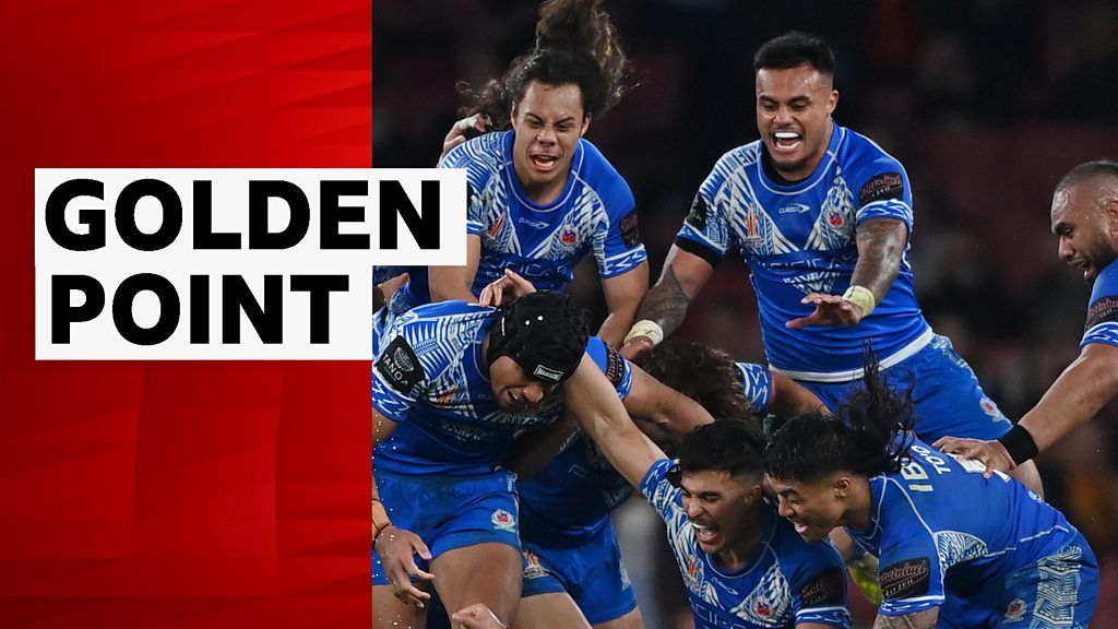Rugby League World Cup Stephen Crichton s Golden point Drop goal Puts 