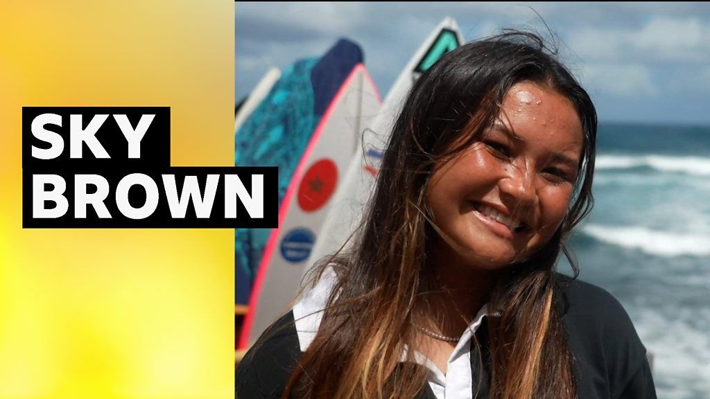 Brown's skateboarding and surfing Olympic dream