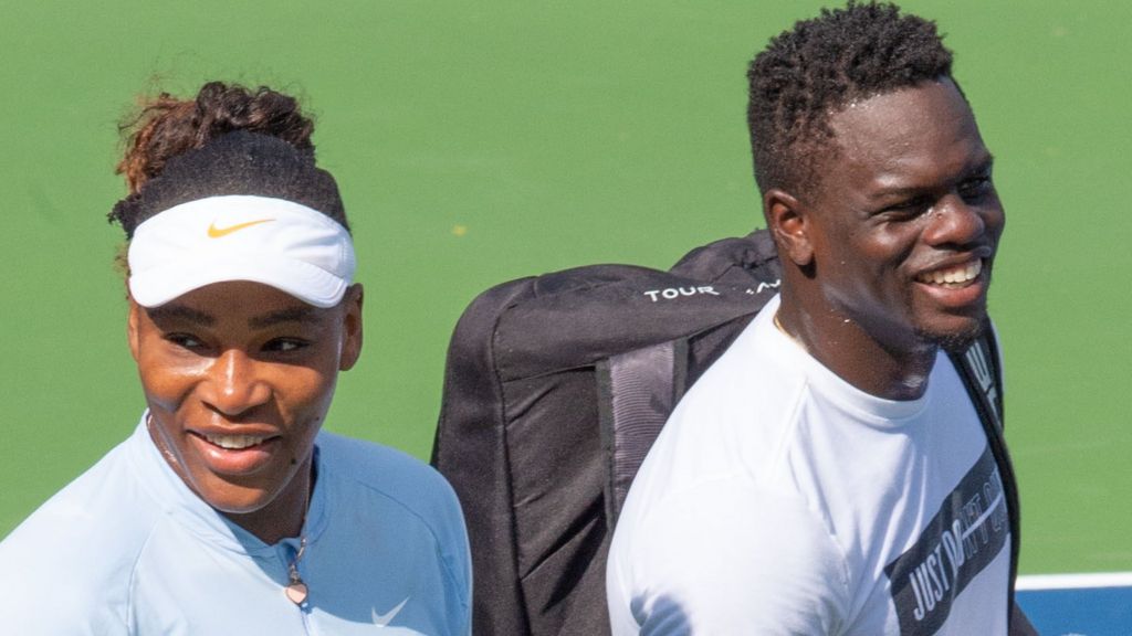 Serena Williams My Big Sister Mentor Boss Hitting Partner Jarmere Jenkins Bbc Sport