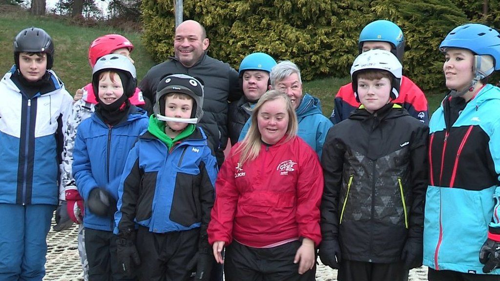 Rory Best helps Team Ulster prepare for Special Olympics Ireland Winter Games BBC Sport