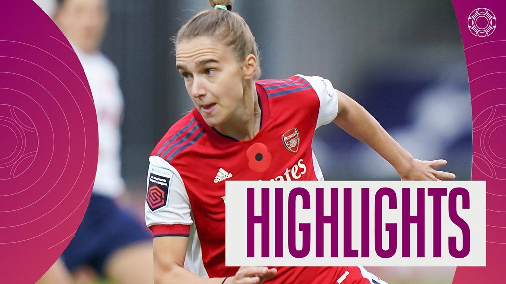 WSL highlights: Tottenham Hotspur 1-1 Arsenal