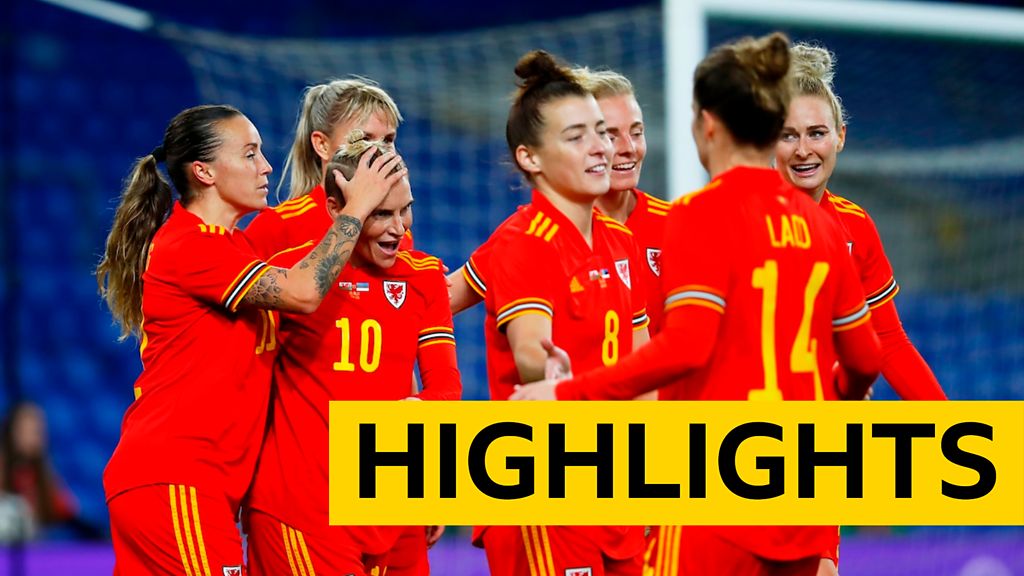 Women's World Cup qualifying highlights Wales 40 Estonia BBC Sport