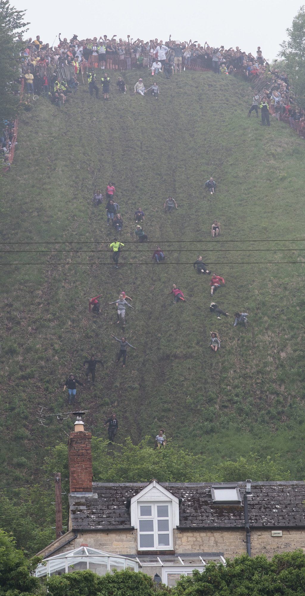 Gloucester cheeserolling veteran breaks alltime record BBC News