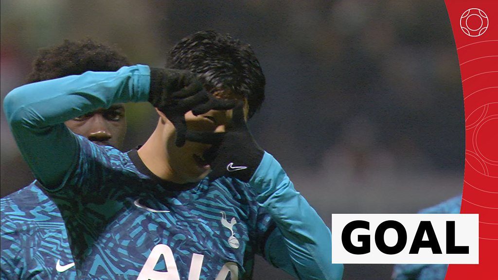 'Past him in a flash' - Son hits 30-yard screamer