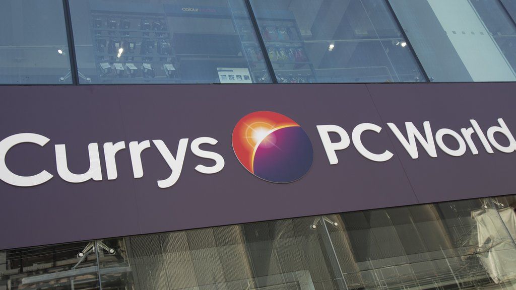 The front of a Currys PC World store