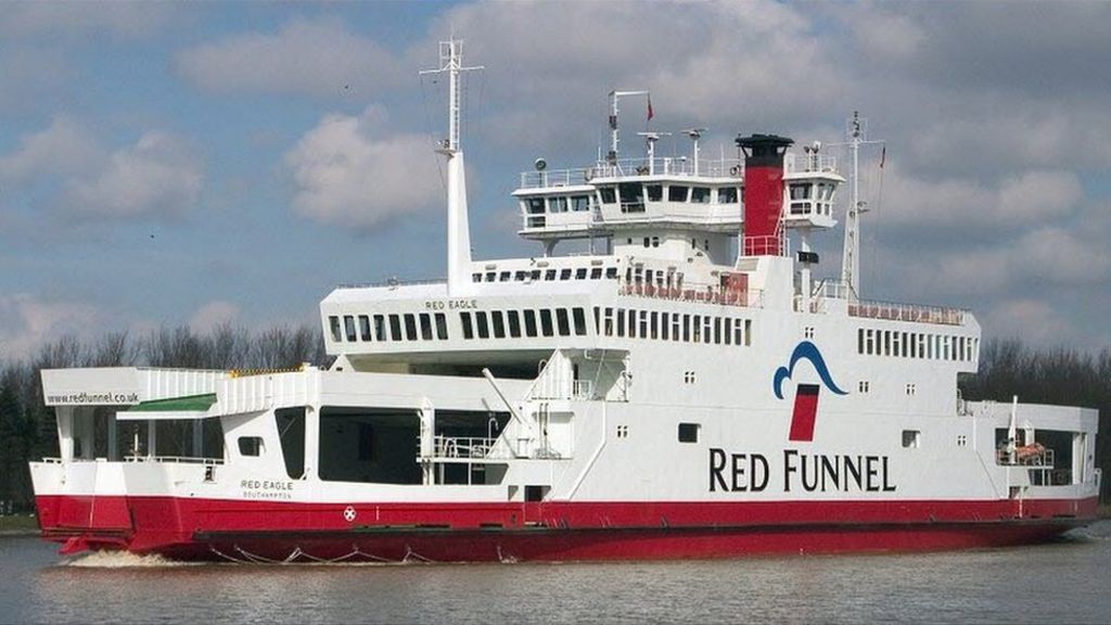 Isle Of Wight Red Funnel Ferry Taken Out Of Service Bbc News
