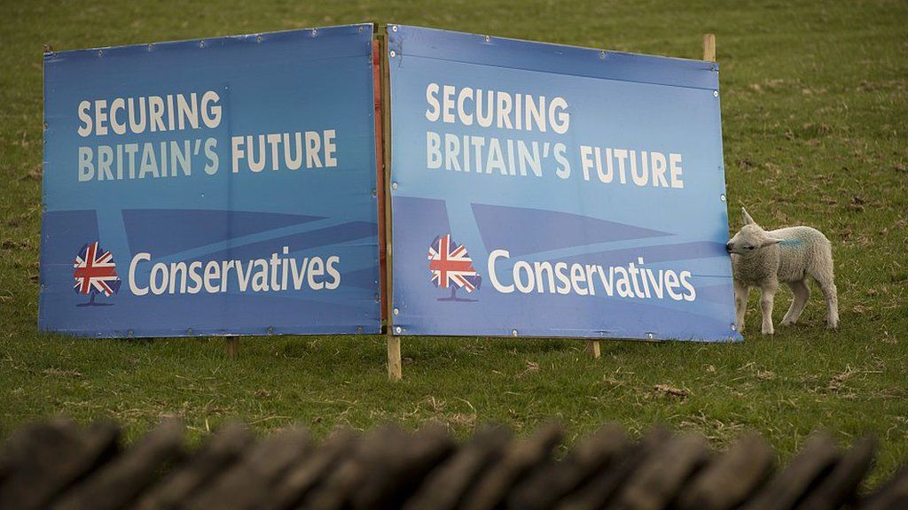 Tory poster