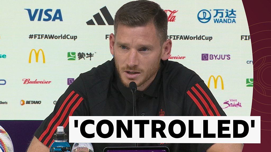 Belgium's Vertonghen fears players are 'controlled'