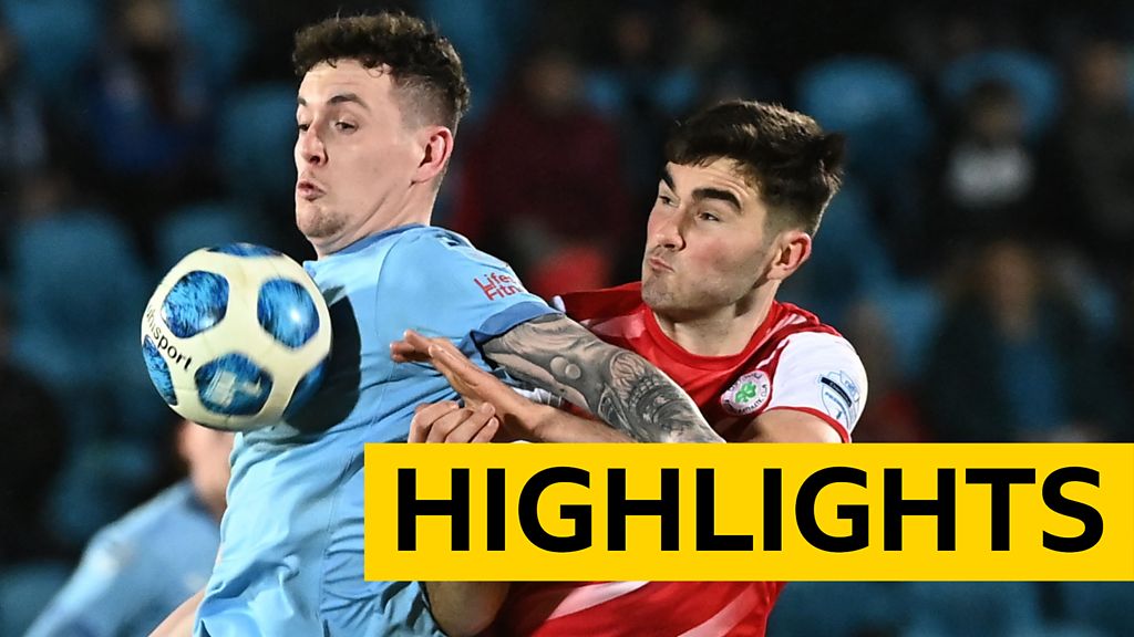 Ballymena United 22 Cliftonville Late goals snatch point for home