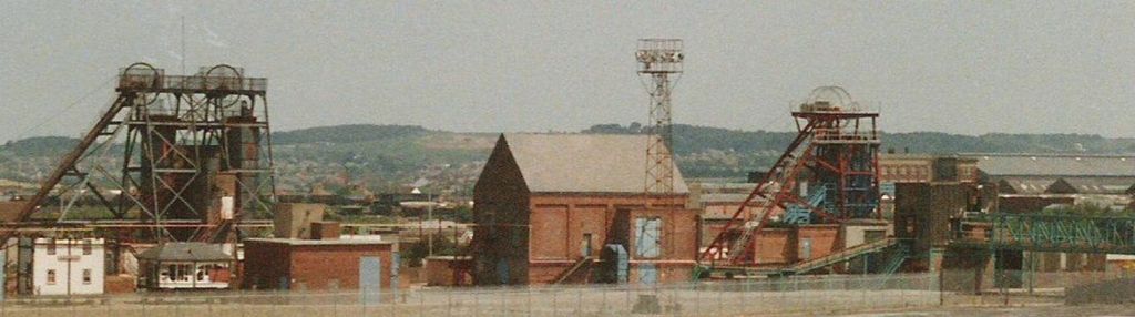 Snibston Colliery in 1989
