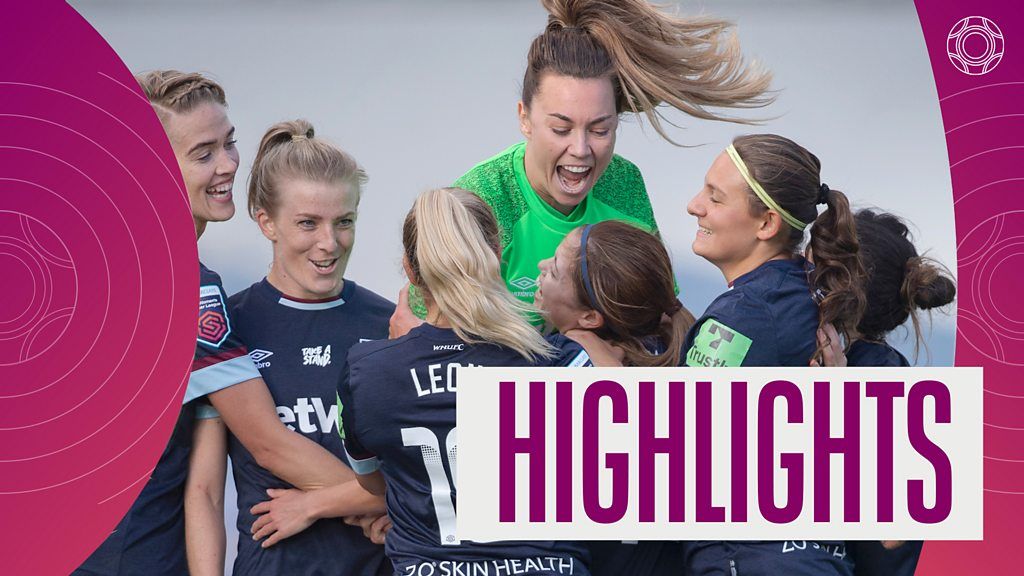 WSL highlights Manchester City 02 West Ham United BBC Sport