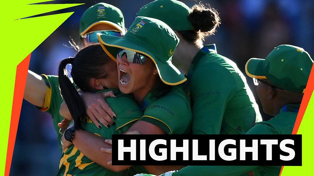 Women's T20 World Cup: South Africa Beat England To Make First Final ...