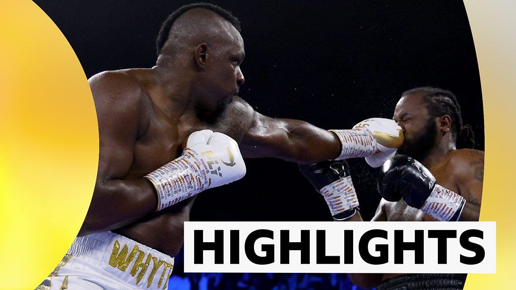 Whyte battles to points win against Franklin
