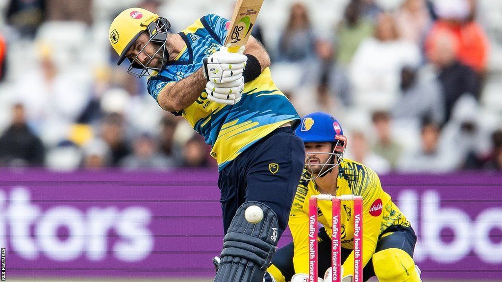 Glenn Maxwell has made 216 runs in 13 knocks in this year's T20 Blast - but is yet to hit a 50