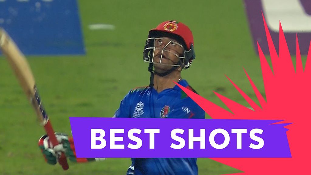T20 World Cup - Afghanistan v Scotland: Najibullah Zadran's hits brilliant 59 runs off 34 balls