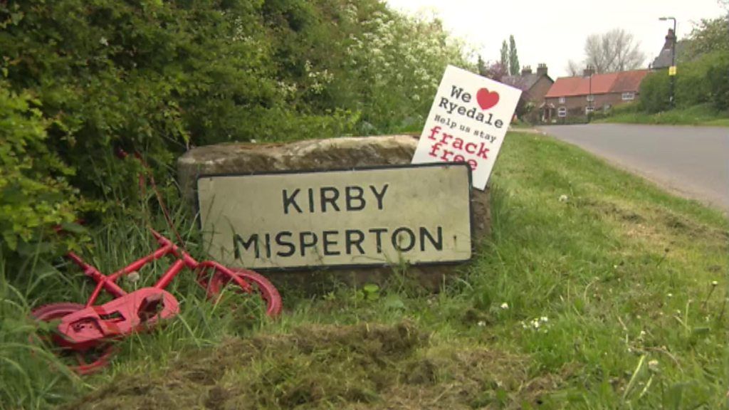 Kirby Misperton road sign
