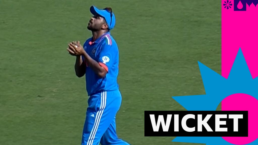 Thakur takes fine boundary catch to remove Gurbaz for 21