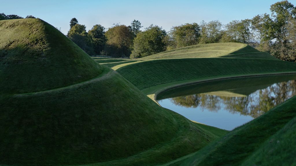 Garden Of Cosmic Speculation Images To Go On Show In London Bbc News