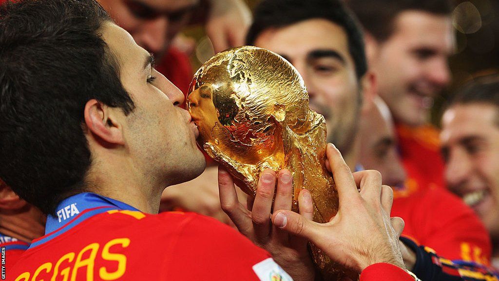 Cesc Fabregas World Cupwinning former Chelsea and Arsenal midfielder