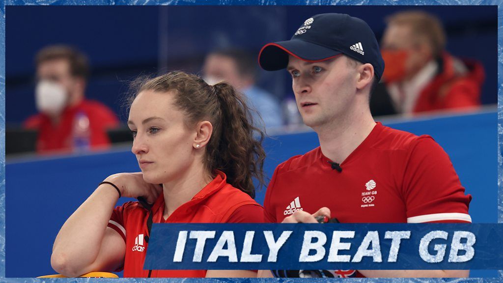 Winter Olympics: GB's Jen Dodds & Bruce Mouat beaten by Italy