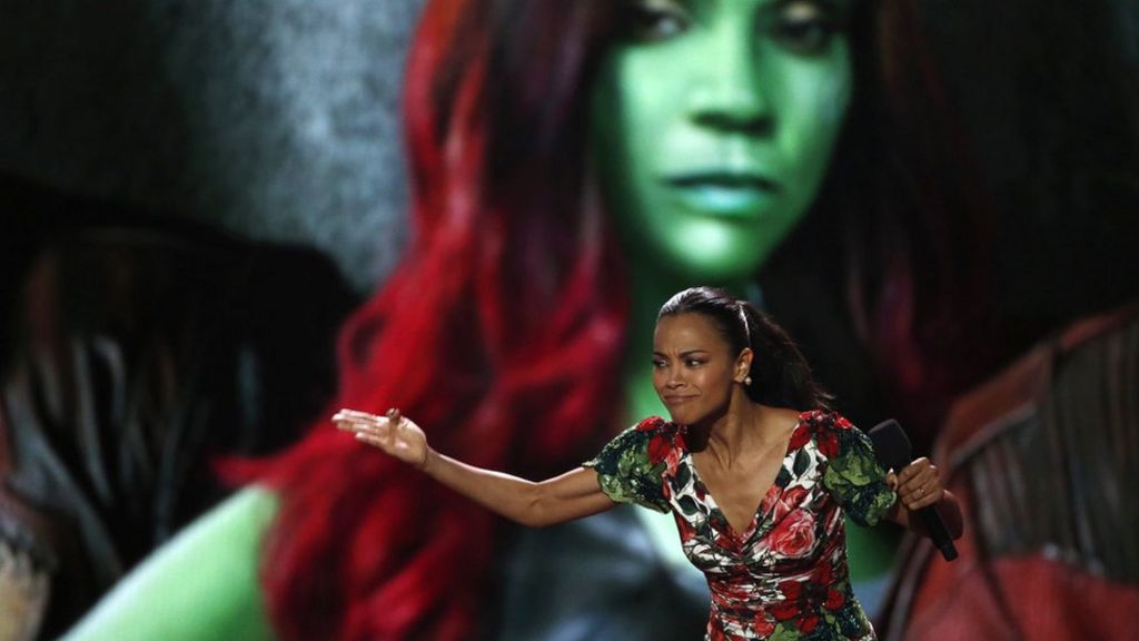 Has Zoe Saldana Revealed Avengers 4 Title Bbc News