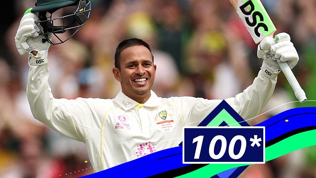 The Ashes: Watch best shots from Usman Khawaja's 'phenomenal' century for Australia in fourth Test