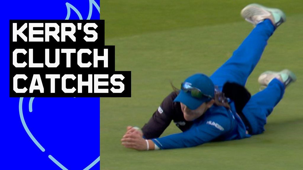 Kerr takes diving catch - then makes an even better one